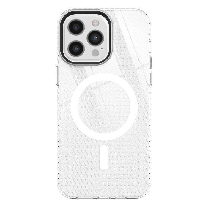 Durukar®  iPhone 12 Pro Max Kılıf Beta Magneticsafe Silikon - Şeffaf