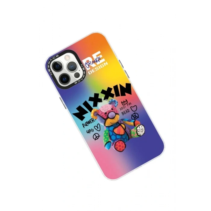 Durukar®  iPhone 12 Pro Max Kılıf Estoril Desenli Kapak - Estoril - 11