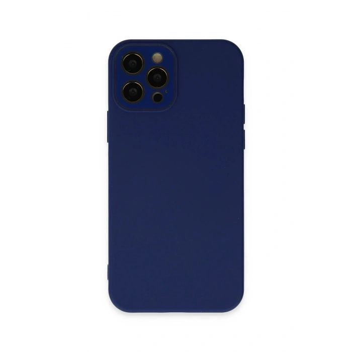 Durukar®  iPhone 12 Pro Max Kılıf Lansman Glass Kapak - Sky Blue