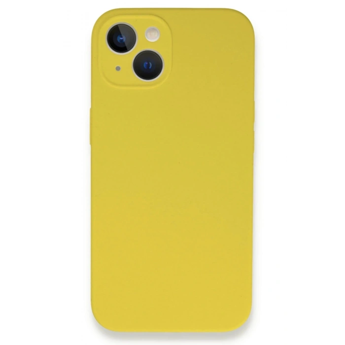 Durukar®  iPhone 13 Mini Kılıf Lansman Legant Silikon - Sarı