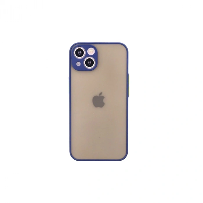 Durukar®  iPhone 13 Mini Kılıf Montreal Silikon Kapak - Lacivert