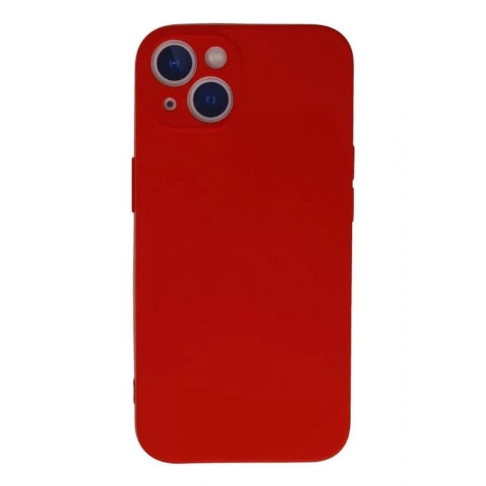 Durukar®  iPhone 13 Mini Kılıf Nano içi Kadife Silikon - Kırmızı