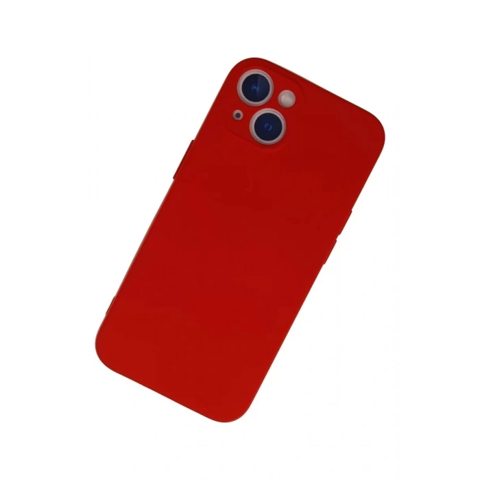 Durukar®  iPhone 13 Mini Kılıf Nano içi Kadife Silikon - Kırmızı