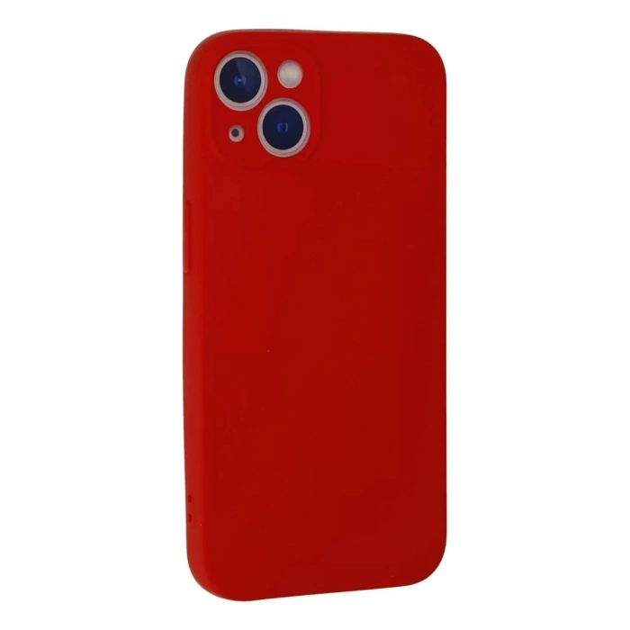 Durukar®  iPhone 13 Mini Kılıf Nano içi Kadife Silikon - Kırmızı