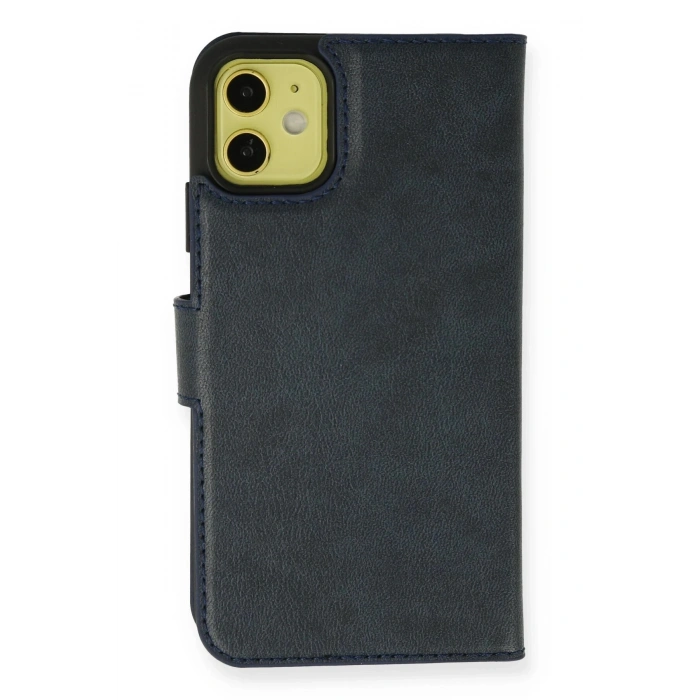 Durukar®  iPhone 13 Mini Kılıf Trend S Plus Kapaklı Kılıf - Lacivert