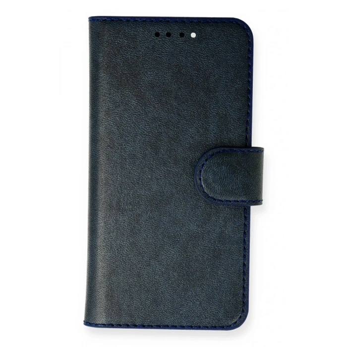 Durukar®  iPhone 13 Mini Kılıf Trend S Plus Kapaklı Kılıf - Lacivert