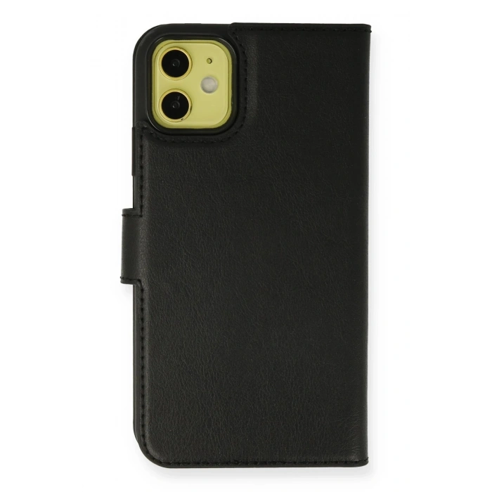 Durukar®  iPhone 13 Mini Kılıf Trend S Plus Kapaklı Kılıf - Siyah