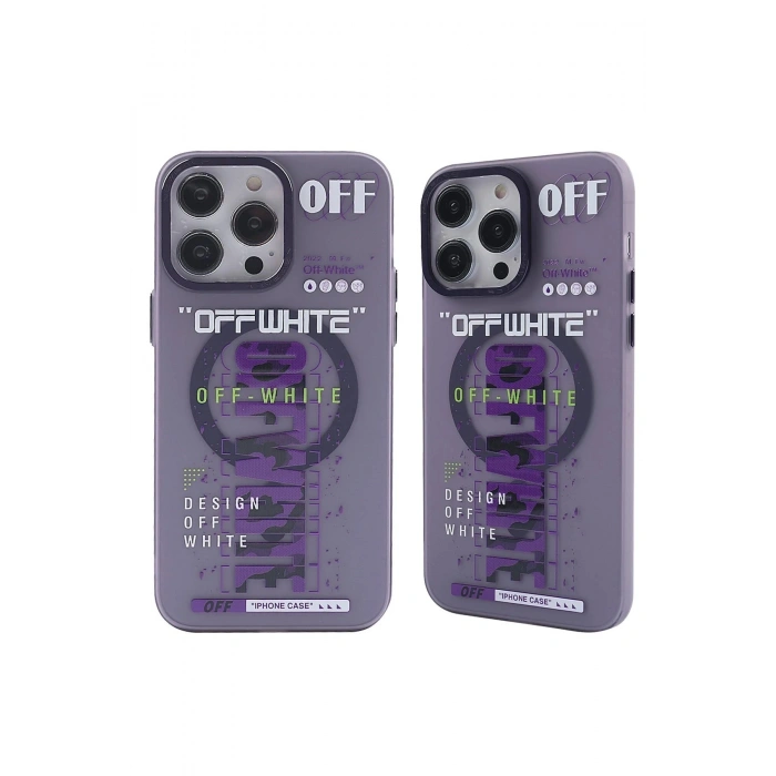 Durukar®  iPhone 13 Pro Kılıf Apollo Magneticsafe Desenli Kapak - Apollo Mor - 3