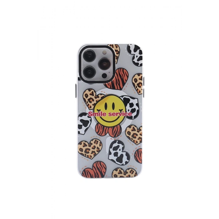 Durukar®  iPhone 13 Pro Kılıf Apollo Magneticsafe Desenli Kapak - Apollo Şeffaf - 2
