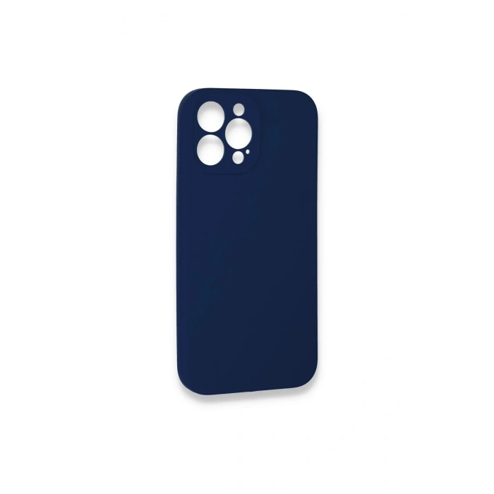 Durukar®  iPhone 13 Pro Kılıf Lansman Legant Silikon - Lacivert