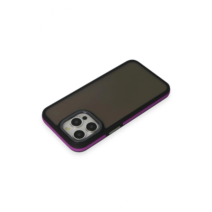 Durukar®  iPhone 13 Pro Max Harvel Kapak - Derin Mor