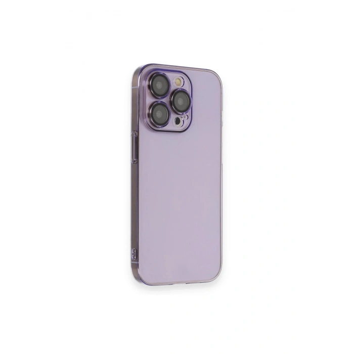 Durukar®  iPhone 13 Pro Max Kılıf Armada Lensli Kapak - Lila