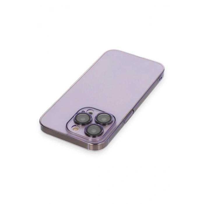 Durukar®  iPhone 13 Pro Max Kılıf Armada Lensli Kapak - Lila