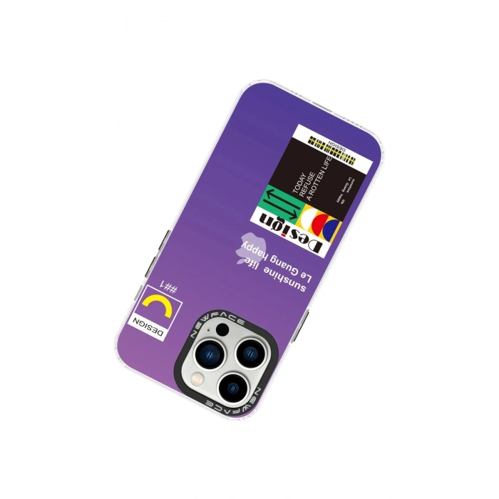 Durukar®  iPhone 13 Pro Max Kılıf Estoril Desenli Kapak - Estoril - 4
