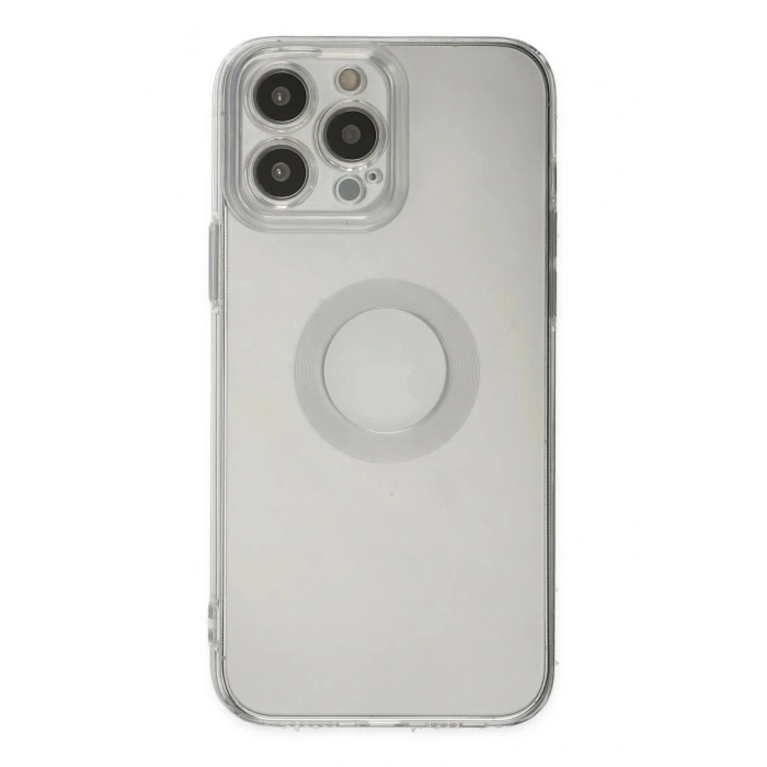 Durukar®  iPhone 13 Pro Max Kılıf Santa Lens Silikon - Şeffaf