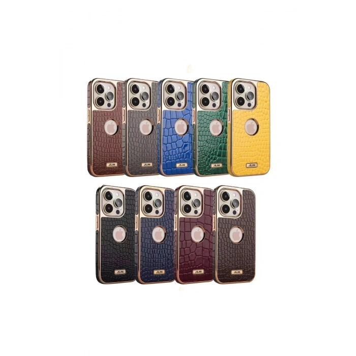Durukar®  iPhone 13 Pro Max Kılıf Snake Kapak - Bordo