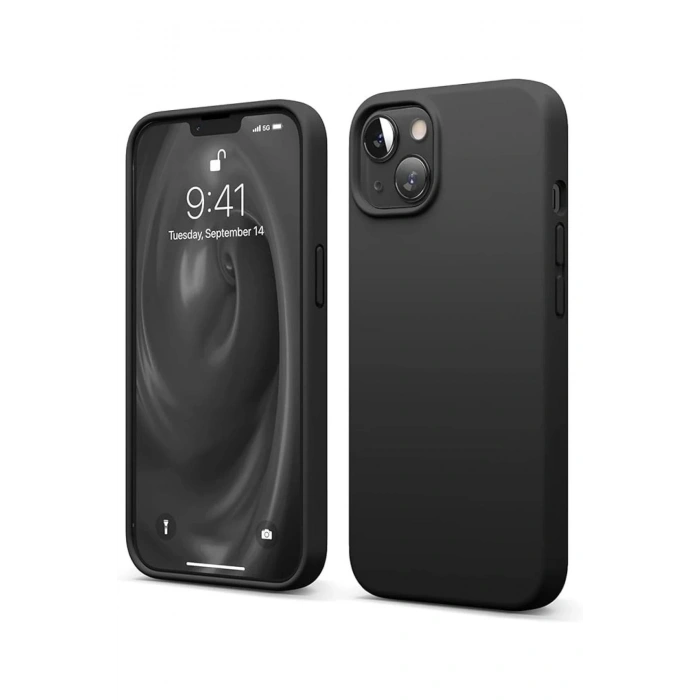 Durukar®  iPhone 14 Kılıf First Silikon - Siyah