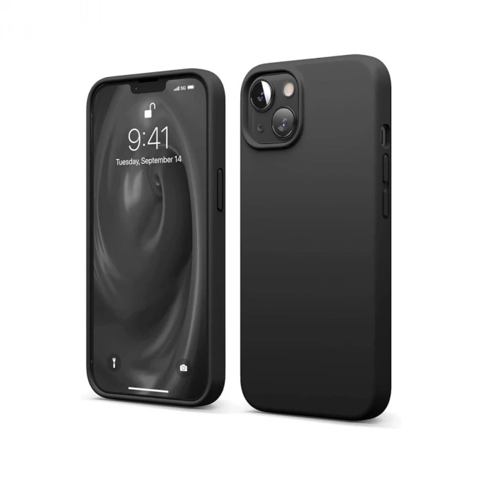 Durukar®  iPhone 14 Kılıf First Silikon - Siyah