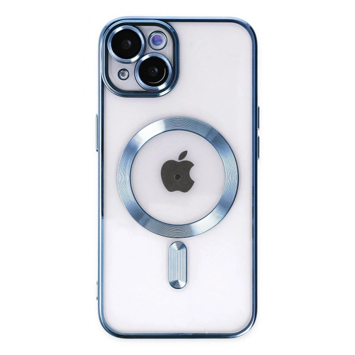 Durukar®   iPhone 14 Plus Kılıf Kross Magneticsafe Kapak - Sierra Blue