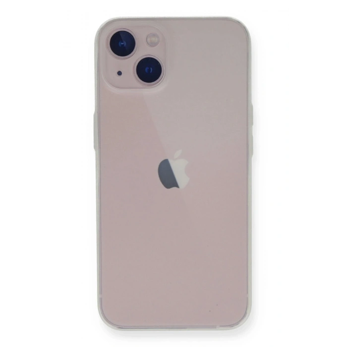Durukar®  iPhone 14 Plus Kılıf PP Ultra İnce Kapak - Beyaz