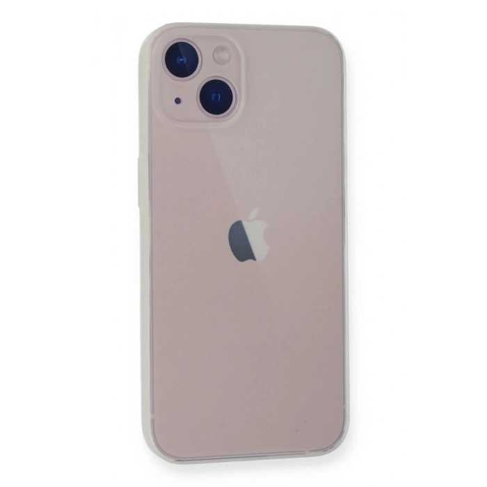 Durukar®  iPhone 14 Plus Kılıf PP Ultra İnce Kapak - Beyaz