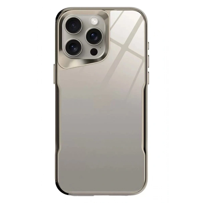 Durukar®   iPhone 14 Pro Craft Kapak - Titan Gri