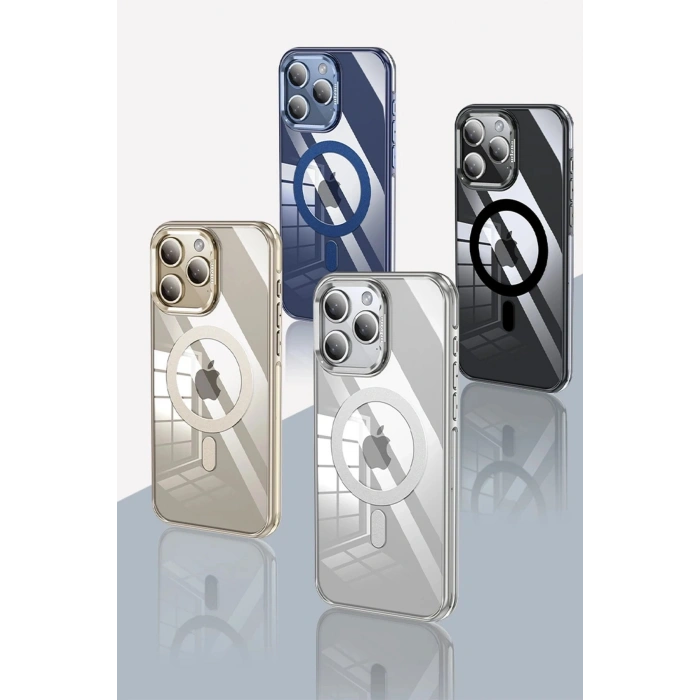 Durukar®  iPhone 14 Pro Drop Magsafe Kapak - Derin Mor