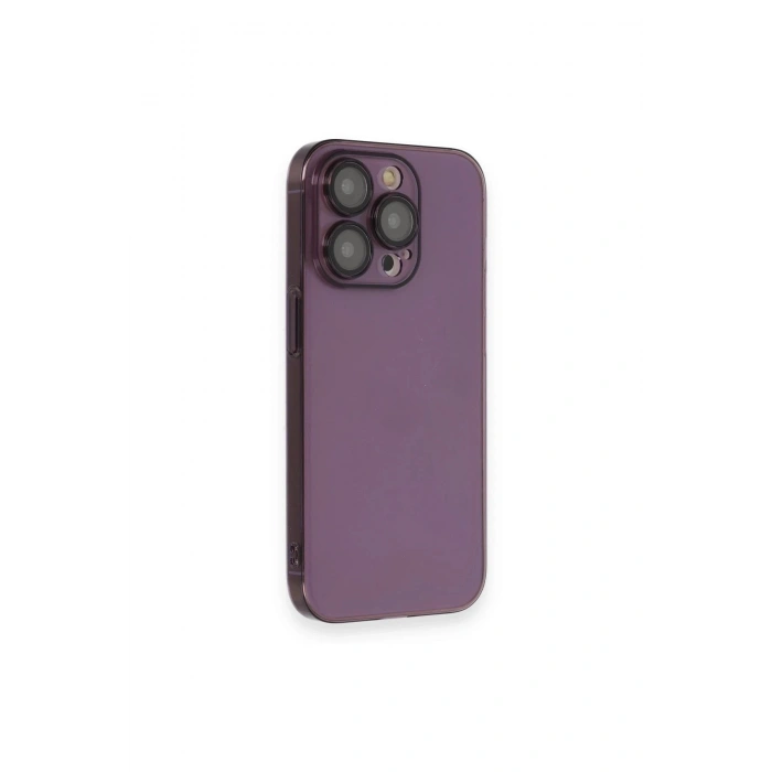 Durukar® iPhone 14 Pro Case Armada Lens Cover - Deep Purple