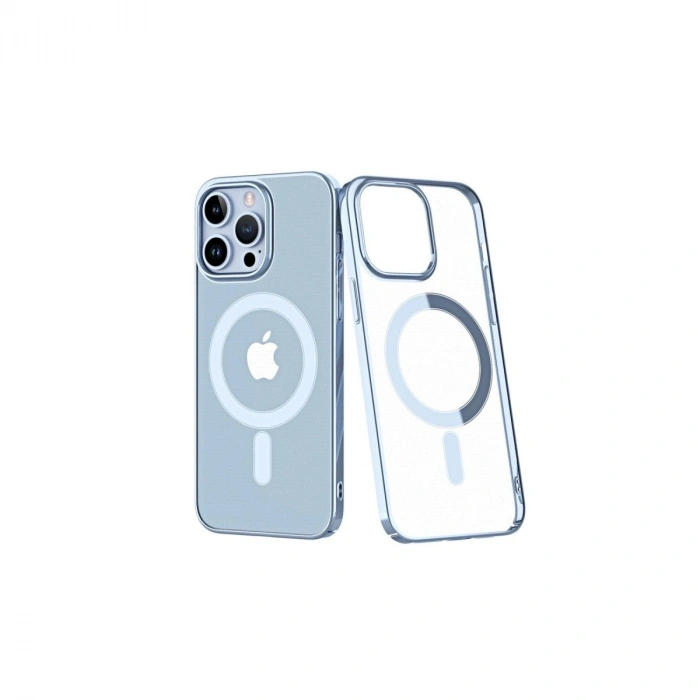 Durukar®  iPhone 14 Pro Kılıf Element Magneticsafe Sert Kapak - Sierra Blue