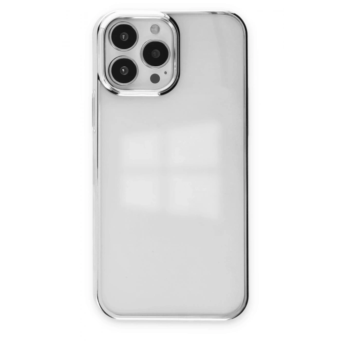 Durukar®  iPhone 14 Pro Kılıf Element Silikon - Gümüş