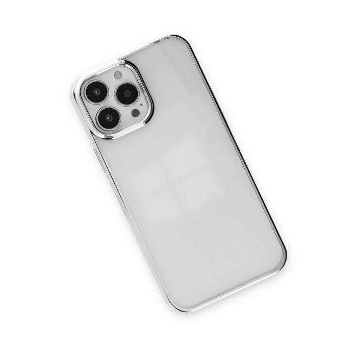 Durukar®  iPhone 14 Pro Kılıf Element Silikon - Gümüş