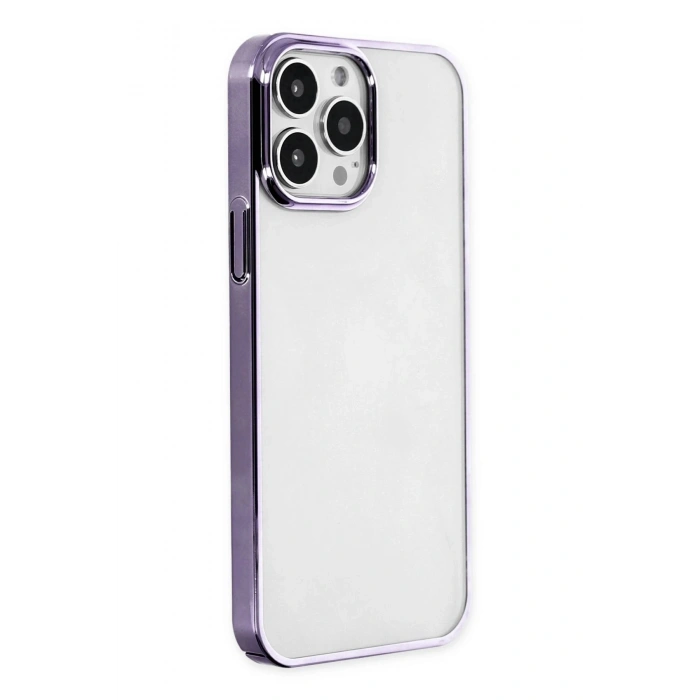Durukar®  iPhone 14 Pro Kılıf Element Silikon - Mor