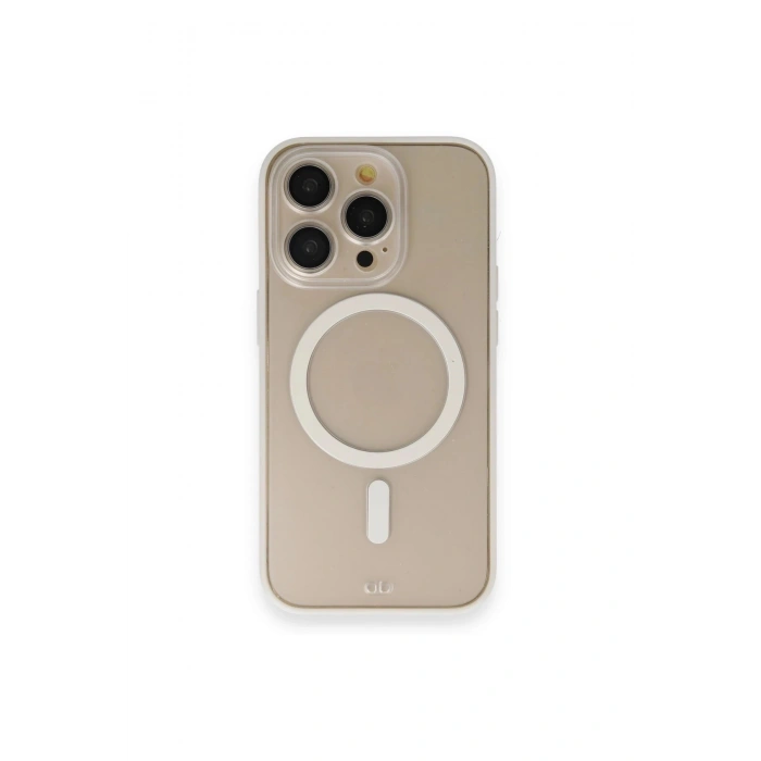 Standfirm® iPhone 14 Pro Case Grand Magneticsafe Cover - White