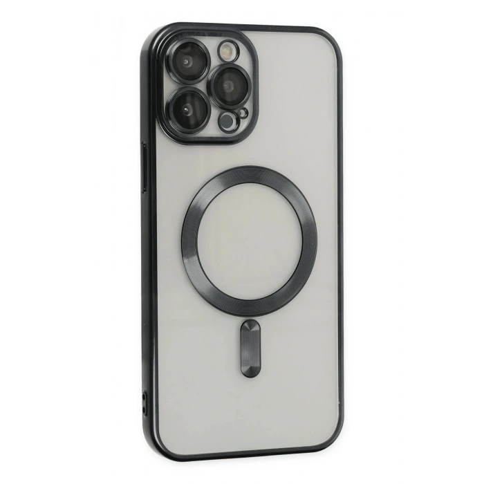 Durukar®  iPhone 14 Pro Kılıf Kross Magneticsafe Kapak - Siyah
