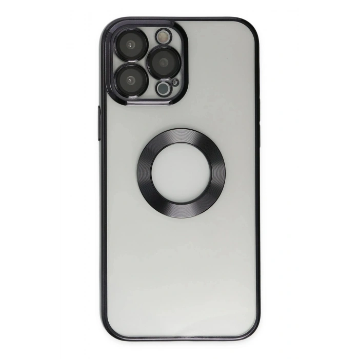 Durukar®  iPhone 14 Pro Kılıf Slot Silikon - Siyah