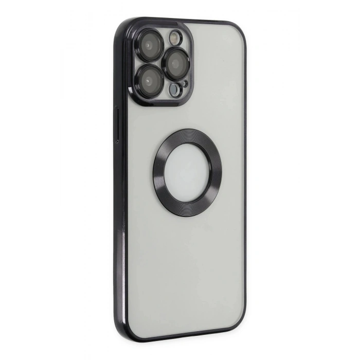 Durukar®  iPhone 14 Pro Kılıf Slot Silikon - Siyah