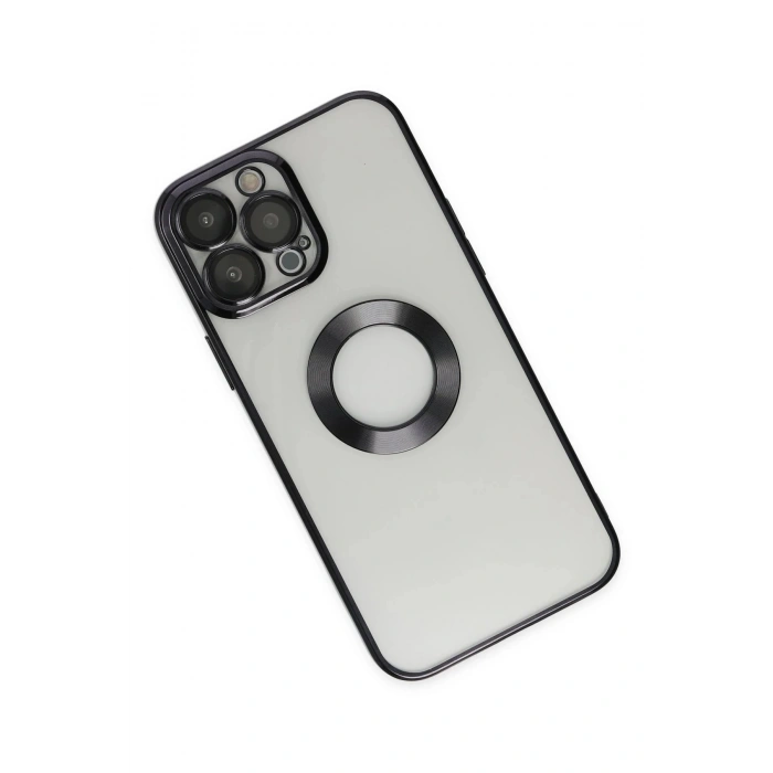 Durukar®  iPhone 14 Pro Kılıf Slot Silikon - Siyah