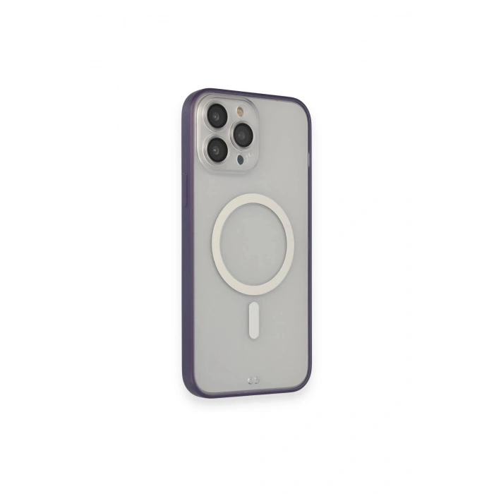Durukar® iPhone 14 Pro Max Case Grand Magneticsafe Cover - Purple