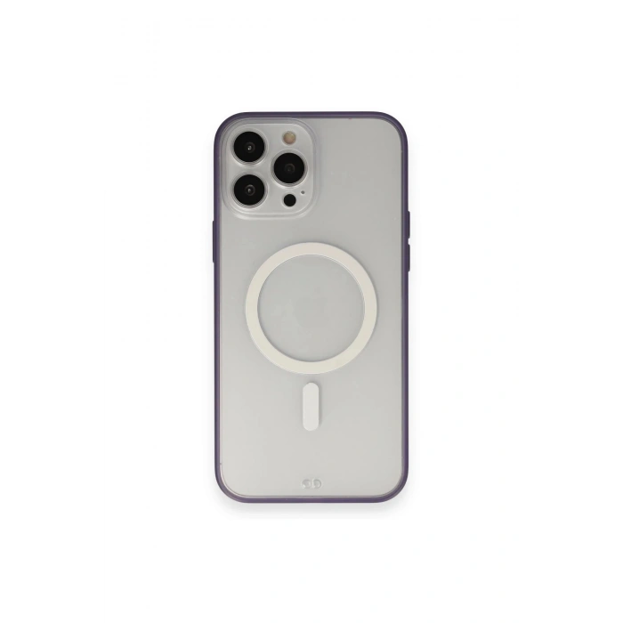 Durukar® iPhone 14 Pro Max Case Grand Magneticsafe Cover - Purple