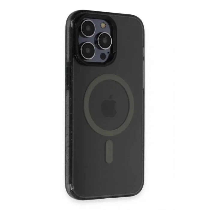 Durukar®   iPhone 14 Pro Max Kılıf Tigra Magsafe Kapak - Siyah