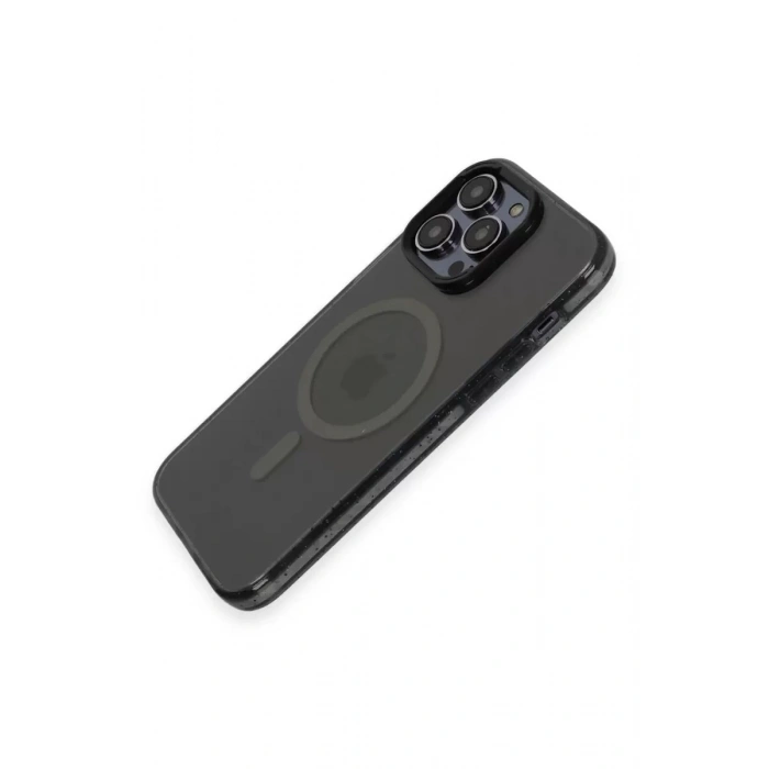 Durukar®   iPhone 14 Pro Max Kılıf Tigra Magsafe Kapak - Siyah