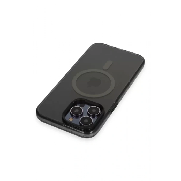 Durukar®   iPhone 14 Pro Max Kılıf Tigra Magsafe Kapak - Siyah