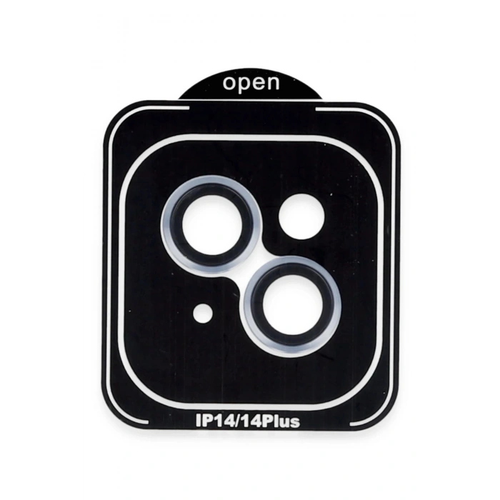 Durukar®  iPhone 14 PVD Metal Kamera Lens - Mavi
