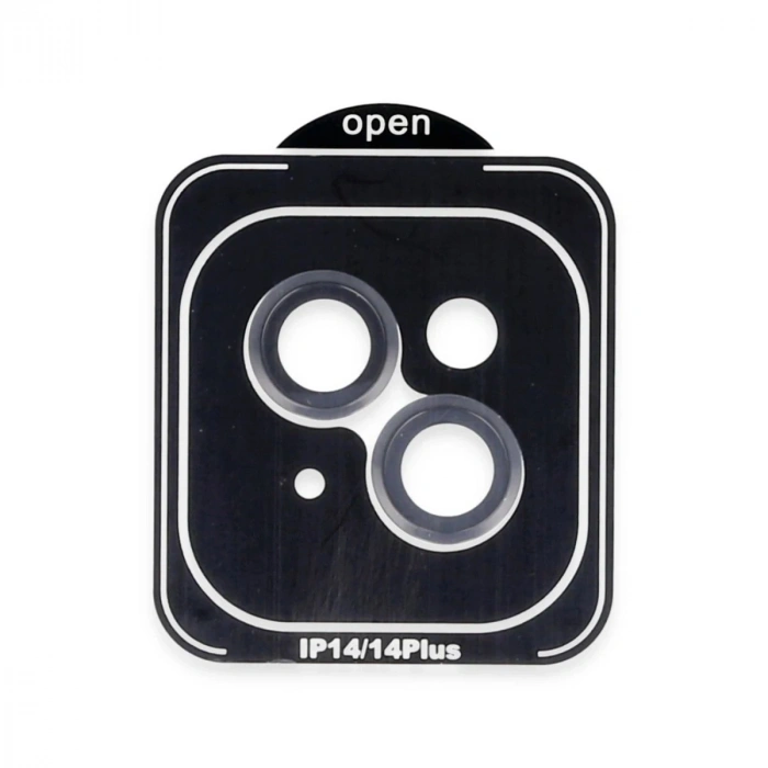 Durukar®  iPhone 14 PVD Metal Kamera Lens - Siyah