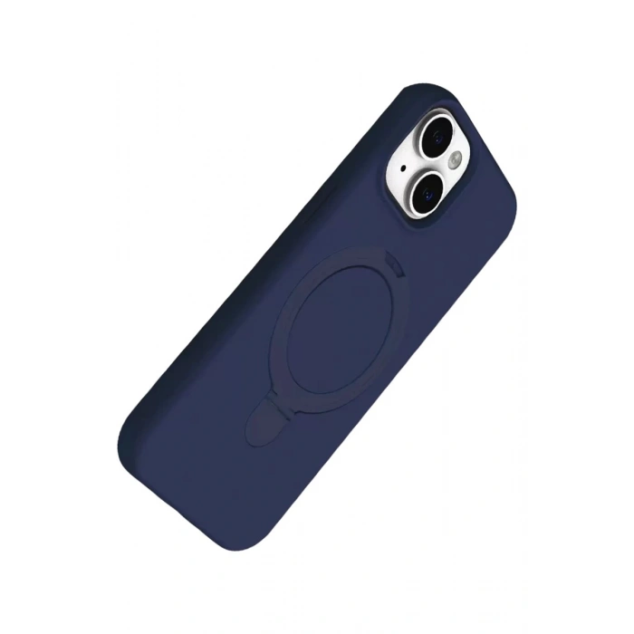 Durukar®   iPhone 14 Regal Magsafe Standlı Kapak - Lacivert