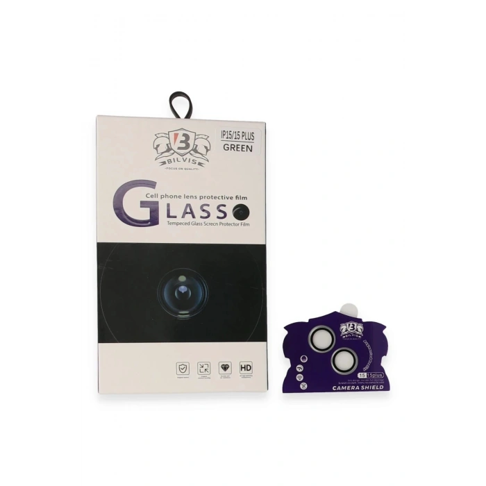 Durukar®  iPhone 15 Bilvis Titan Kamera Lens - Yeşil