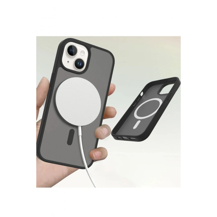 Durukar®   iPhone 15 Jota Magsafe Kapak- Derin Mor