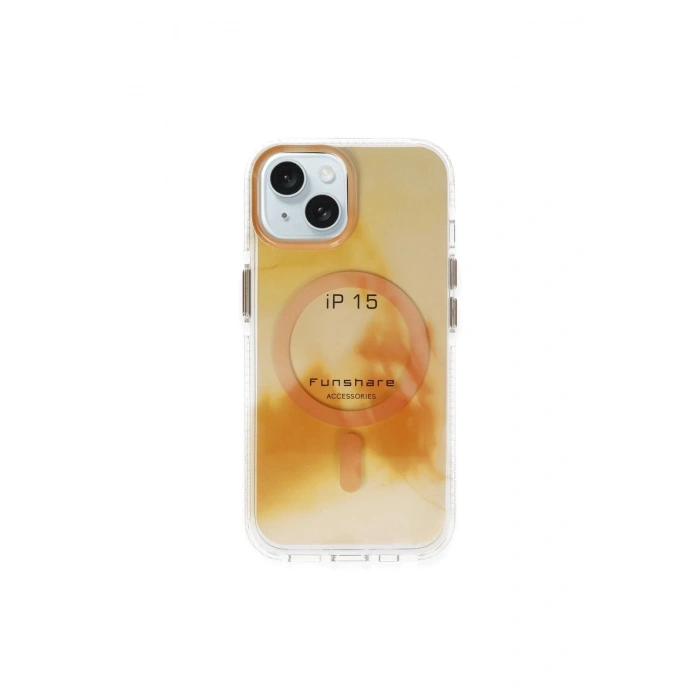 Durukar®  iPhone 15 Phantom Magsafe Kapak - Gold
