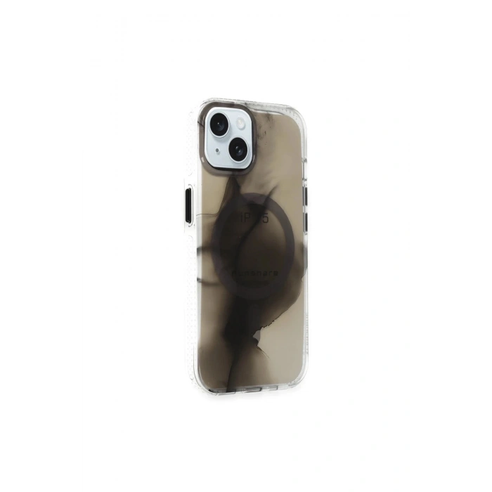 Durukar®  iPhone 15 Phantom Magsafe Kapak - Siyah