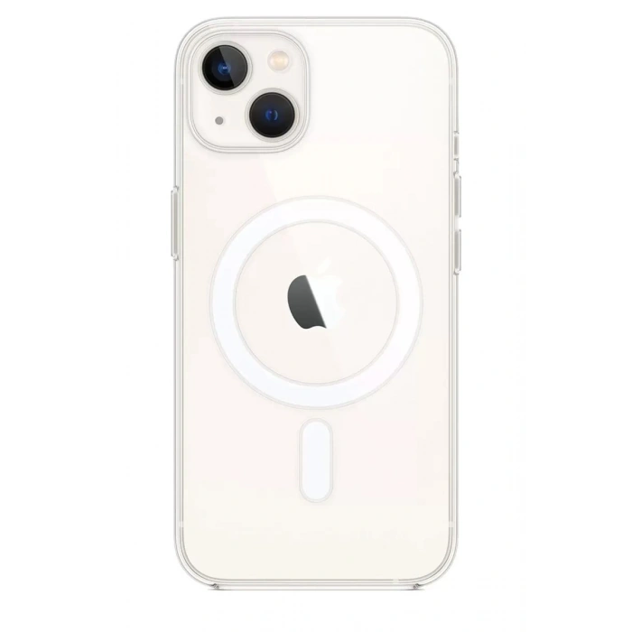 Durukar®   iPhone 15 Plus Kılıf Magneticsafe Şeffaf Silikon - Şeffaf